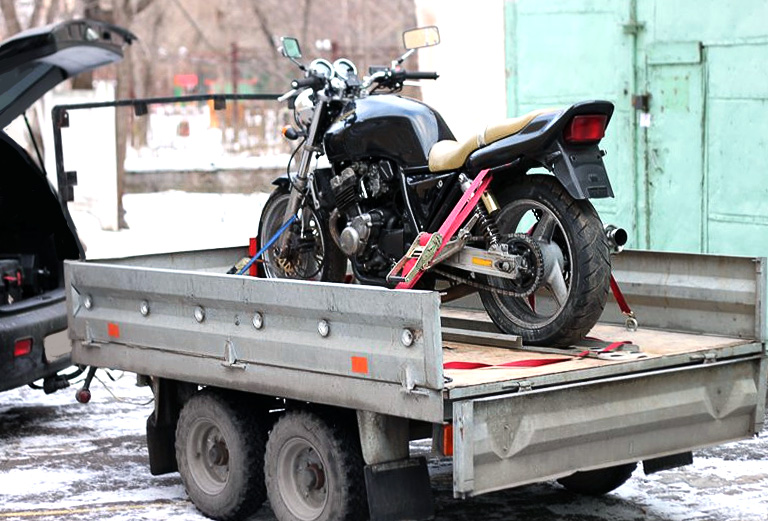 Заказать транспортировку мотоцикла цена из Москвы в Санкт-Петербург